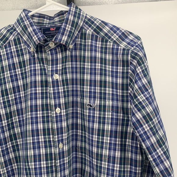 Vineyard Vines Slim Fit Tucker Shirt 100% Cotton - Picture 4 of 11